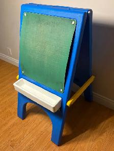 Little Tikes Kids Art Easel Chalkboard Folding - Photo 2
