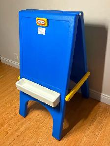 Little Tikes Kids Art Easel Chalkboard Folding - Photo 5