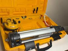 Johnson Hot Shot Laser Level Kit Parts / Partial Set w Tripod