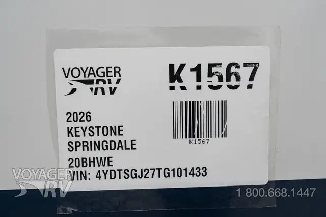 2026 Keystone Springdale 20BHWE - Photo 42