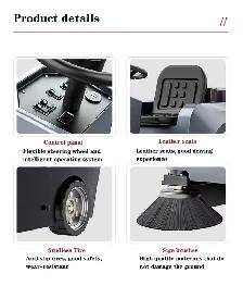 X3 Driving Sweeping Machine – Heavy Duty Floor & Street Clean - Photo 4