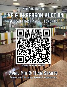 (URGENT) Restaurant Closing Auction - Apr 9 @ 3268 Finch Ave E - Photo 2