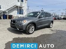 2013 BMW X3 28iTOIT PANORAMIQUECUIR