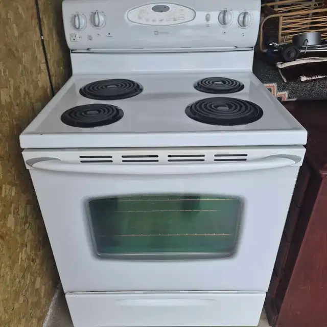 may tag electric stove