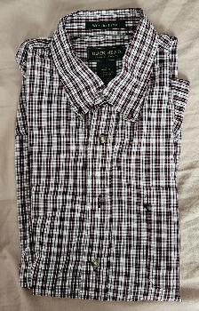 NEW MEN'S FORMAL LONG SLEEVE SHIRT (LARGE - 3 QTY)