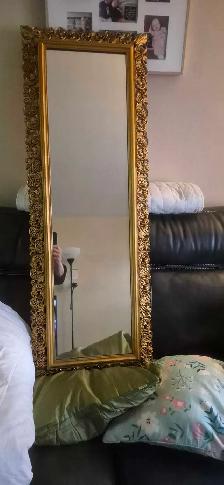 miroir vintage en résine