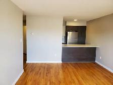 1 bedrm apt, June 1st, quiet south end building, top floor