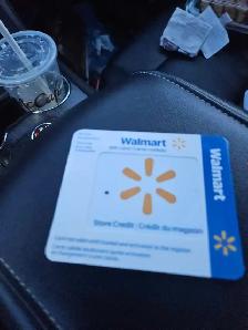 Wal mart gift card - Photo 2