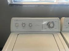 Laveuse sécheuse traditionnelles blanches Whirlpool - Photo 2