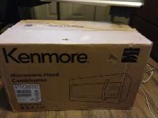 over range microwave hood combo