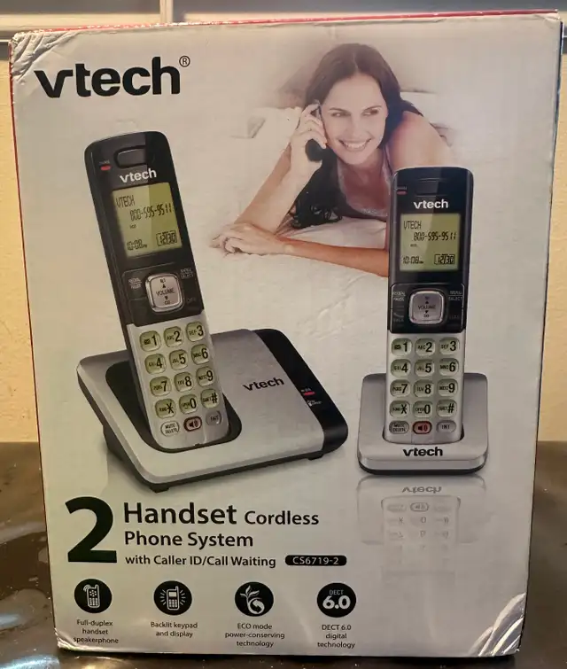 V-TECH CORDLESS PHONE SYSTEM