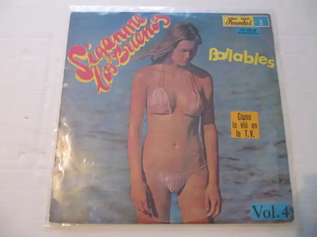 Siganme Los Buenos Bailables Volume 4 Latino Vinyl LP Circ 1982