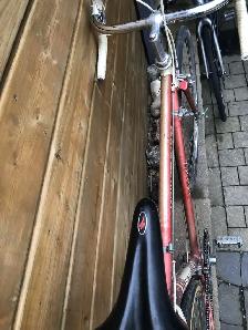 vintage mecier 10 spd bike, tires hold air, needs brakes $50 - Photo 5