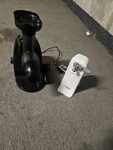 Slow juicer and  Can Opener both 35