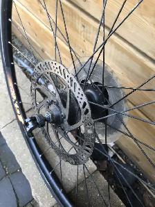 bike tire and rim with cassette 700x35c quick release disc brake - Photo 2