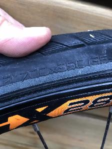 bike tire and rim with cassette 700x35c quick release disc brake - Photo 4