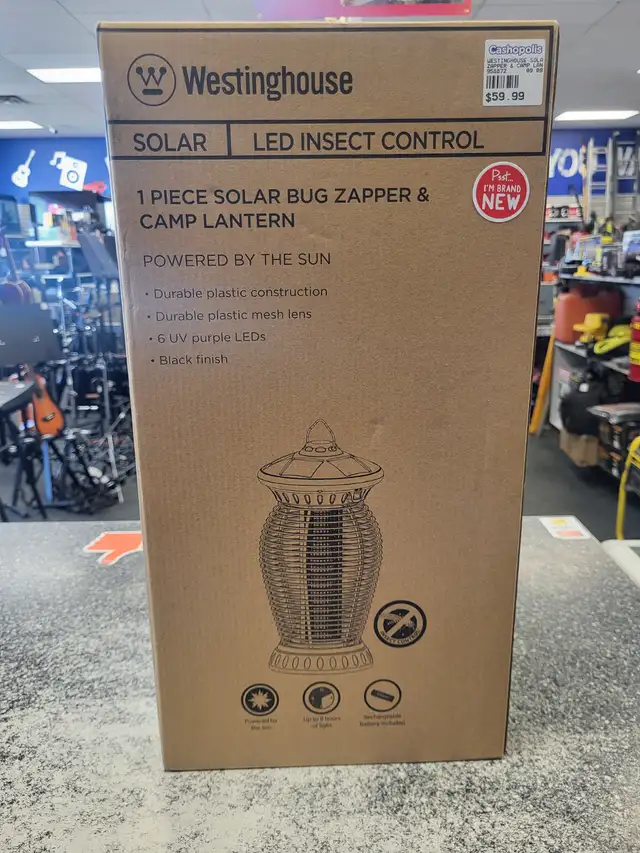 Westinghouse Solar Bug Zapper @ Cashopolis!!!
