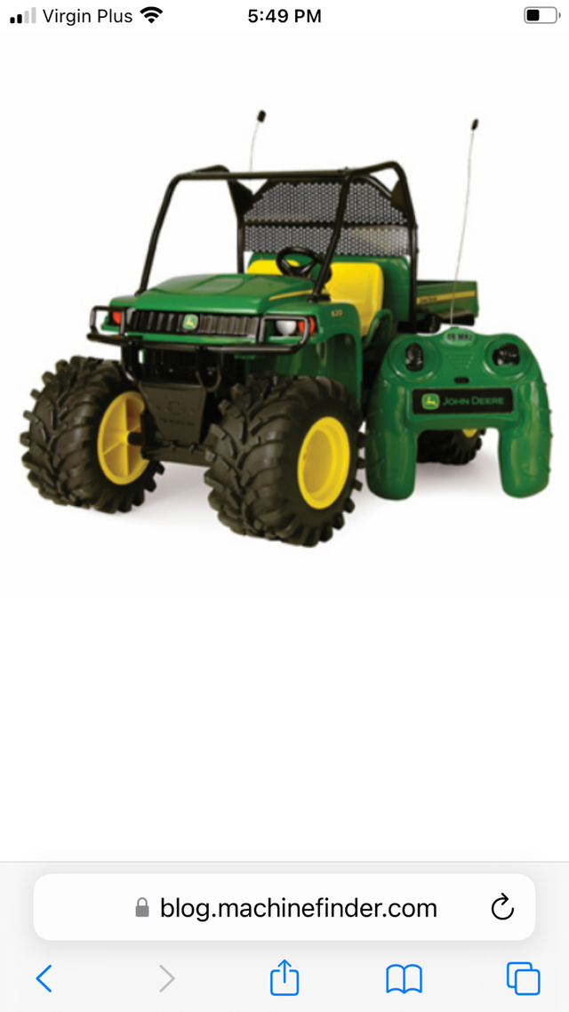 REMOTE CONTROL RC VEHICLES JOHN DEERE AND A COUPLE  OTHER RC’s