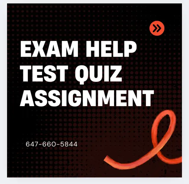 Final Exam Help All Subjects