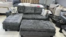 PULL OUT (BRAND NEW)L SHAPE SOFA BED IN FABRIC & LEATHER - Photo 4