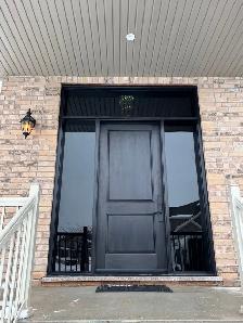 Custom Fiberglass Entry Doors – Woodgrain Finish