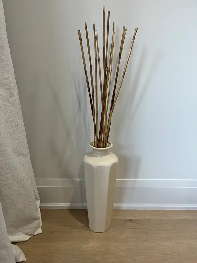 Ceramic Cream Vase