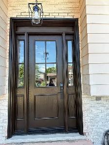 Luxury Wood-Look Fiberglass Entry Doors - Photo 3