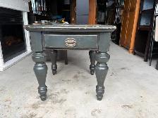 Solid Wood Side Table. (Painters Special)