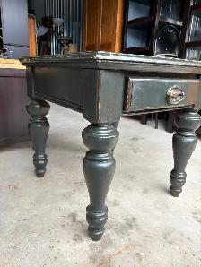 Solid Wood Side Table. (Painters Special) - Photo 3