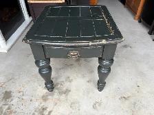 Solid Wood Side Table. (Painters Special) - Photo 7