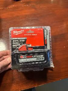 Milwaukee M18 xc6.0 battery