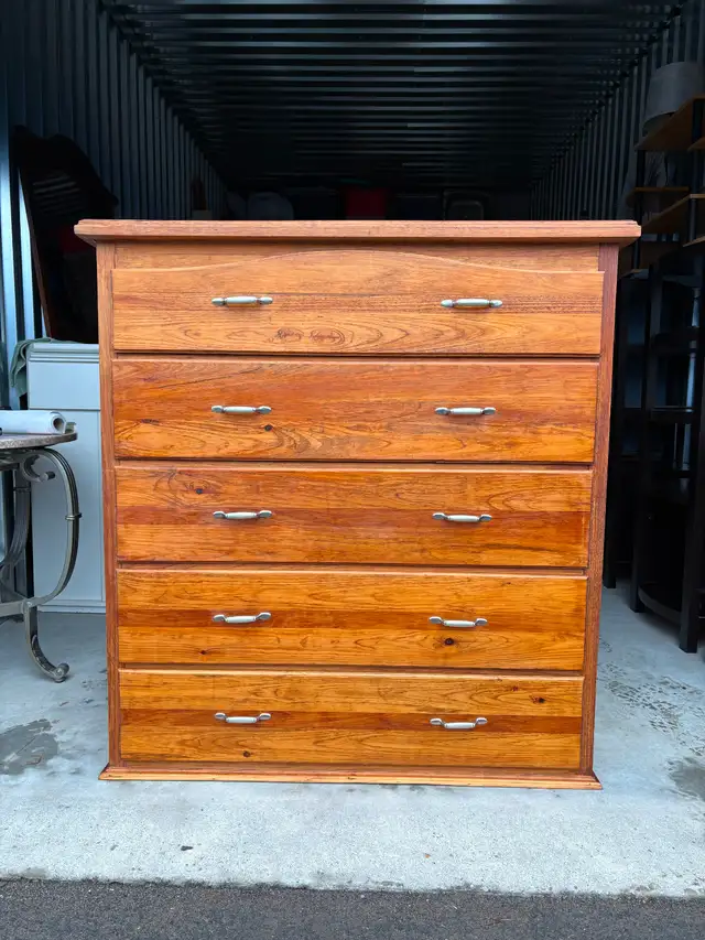 Custom Made Tall Boy Dresser