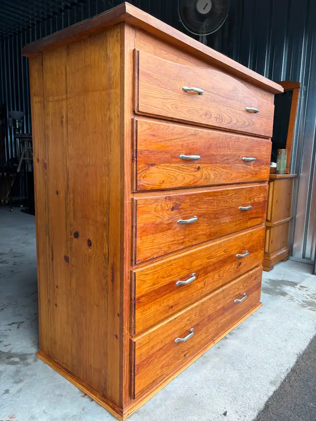 Custom Made Tall Boy Dresser - Photo 3