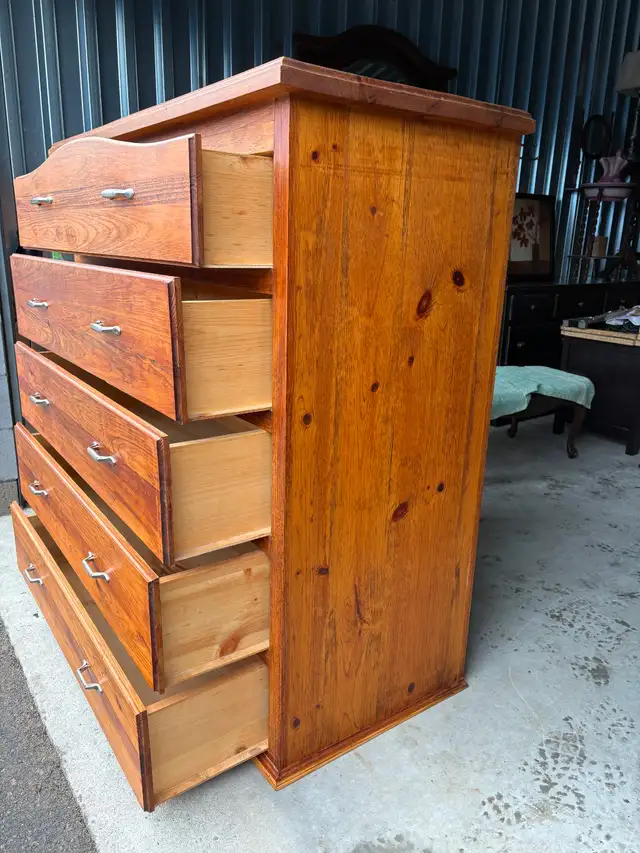 Custom Made Tall Boy Dresser - Photo 8