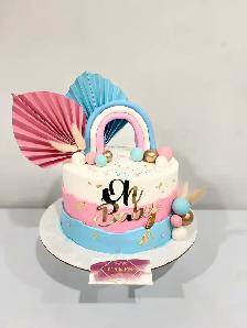 Oh baby cake, baby shower cake Milton