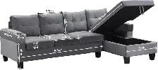 Brand New 4-Seater L-Shaped Sectional Sofa with Storage $720 - Photo 3