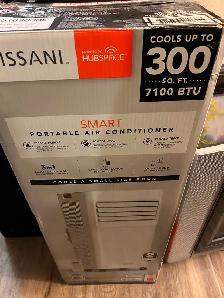 Portable air conditioning vissani smart AC with remote