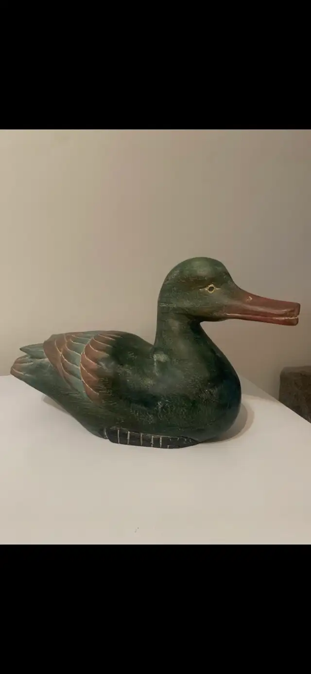 Very nice antique duck!