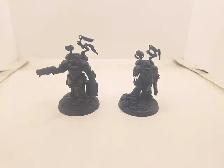Warhammer 40k primed black primaris Apothecary 40$ each
