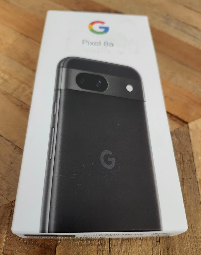 Brand New Google Pixel 8a - 128GB - Obsidian