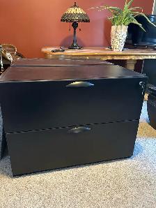 2 drawer lockable dresser