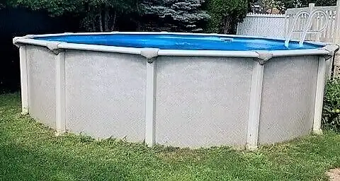 Piscine Usagee 21'x52''-Remonter avec Toile,Ecumoire,Jet NEUF - - Photo 3