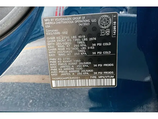 2023 Volkswagen Atlas AWD | LEATHER | NAV | PANORAMIC SUNROOF | - Photo 37