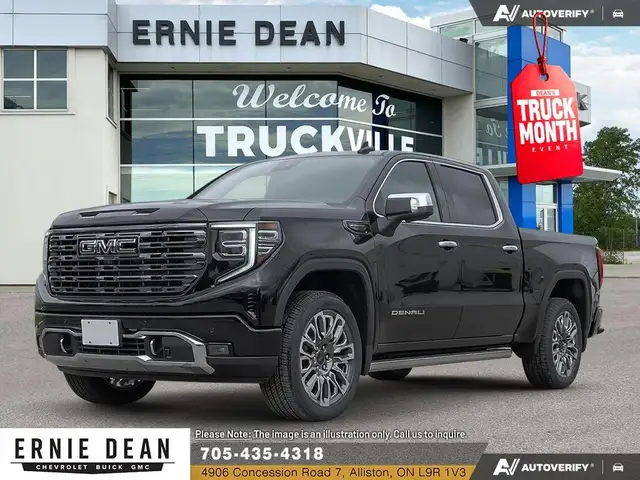 2026 GMC Sierra 1500 Denali Ultimate BLACK BADGING PKG // HE...