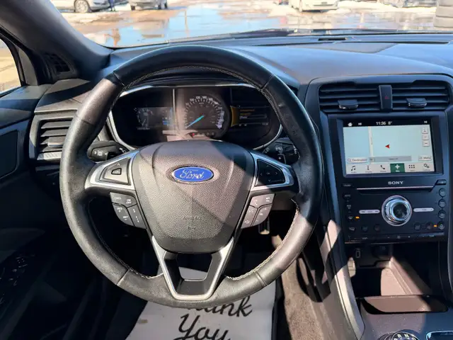 2017 Ford Fusion Sport AWD V6 : Low Mileage, Well Serviced - Photo 12