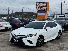2018 Toyota Camry SE, WELL MAINTAINED, LEATHER, CERTIFIED