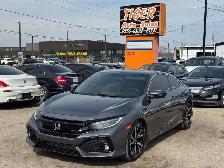 2017 Honda Civic SI, COUPE, 6SPD MANUAL, GREAT SHAPE, CERTIFIED