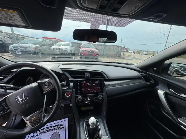 2017 Honda Civic SI, COUPE, 6SPD MANUAL, GREAT SHAPE, CERTIFIED - Photo 12