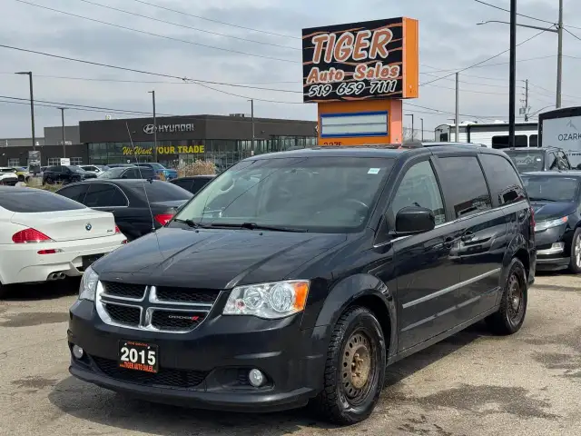 2015 Dodge Grand Caravan CREW PLUS, ONLY 113KMS, LEATHER, SUNROO