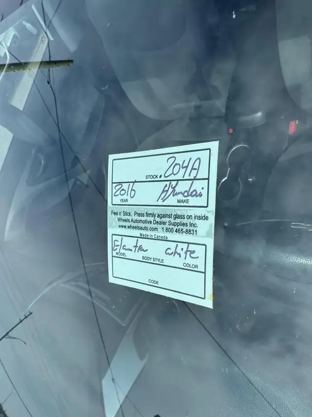 2016 Hyundai Elantra L, SEDAN, MANUAL, ONLY 172KMS, CERTIFIED - Photo 17